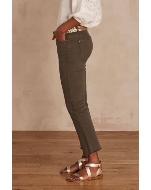 Gedroogde, kaki broek van Patience