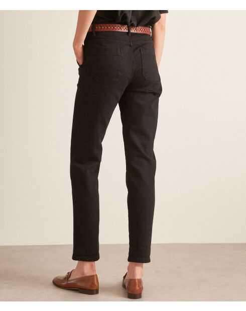 Schwarze, überfärbte Hose Nalla