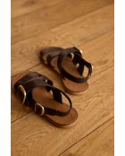 Maelle schwarze Sandalen