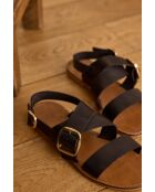 Maelle schwarze Sandalen