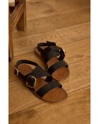 Maelle schwarze Sandalen