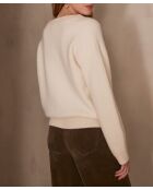 Sully crèmekleurige trui