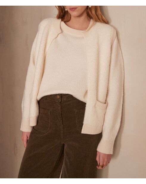 Sully crèmekleurige trui