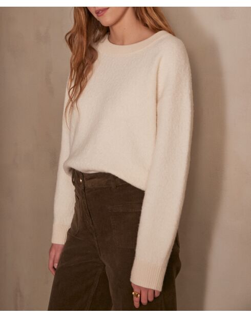 Sully crèmekleurige trui