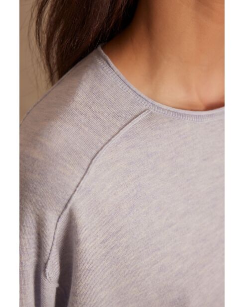 Hemelsblauwe trui Suzane