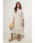 Robe Liora 100% Coton beige