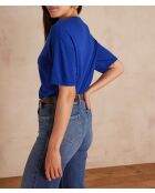 Königlicher blauer Pullover Benson