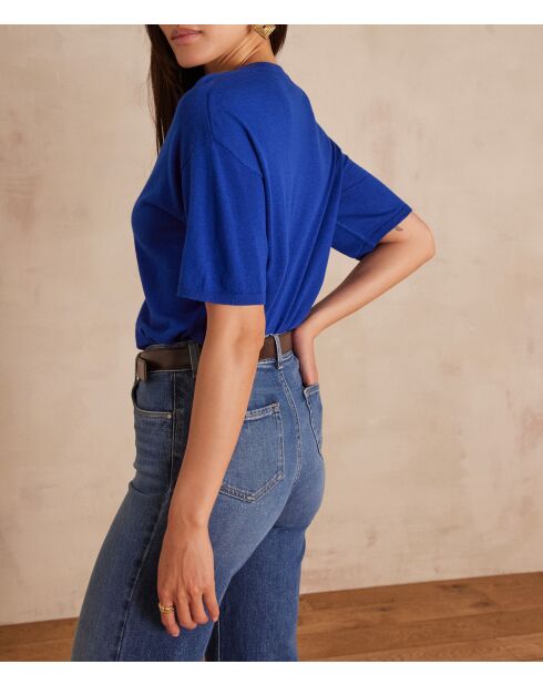 Königlicher blauer Pullover Benson