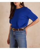 Königlicher blauer Pullover Benson