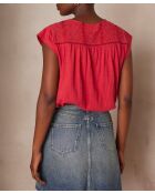 Himbeerfarbenes T-Shirt Alabama