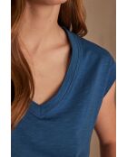 Delya petrolfarbenes T-Shirt