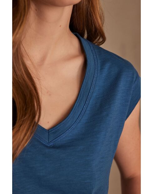 Delya petrolfarbenes T-Shirt