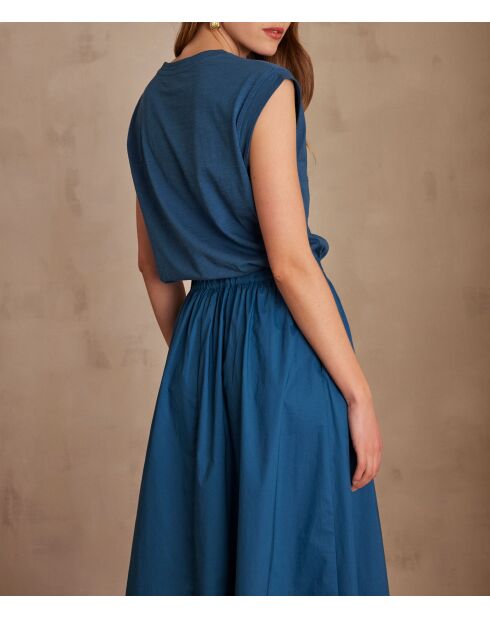 Delya petrolfarbenes T-Shirt