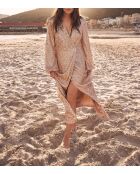 Cleopatra R jurk met gouden pailletten