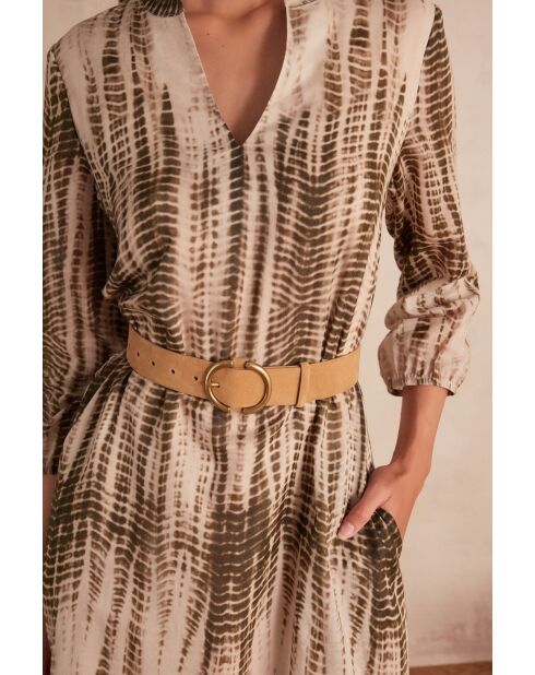 Riade R-jurk in natuurlijke imp