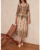 Riade R-jurk in natuurlijke imp