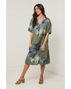 Robe Kalista 100% Lin kaki