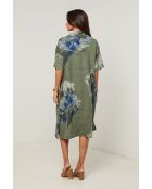 Robe Kalista 100% Lin kaki