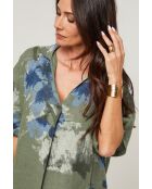 Robe Kalista 100% Lin kaki