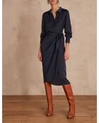 Marineblauwe jurk Ada R