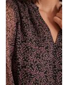 Meghan R imp bordeauxrode jurk