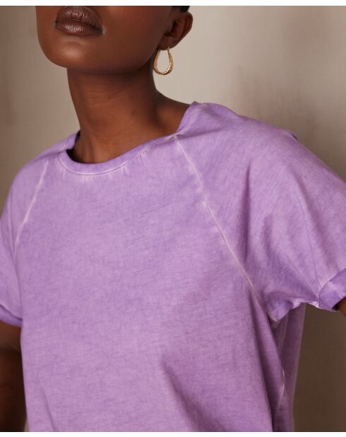Alfred paars T-shirt