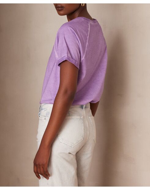 Alfred paars T-shirt