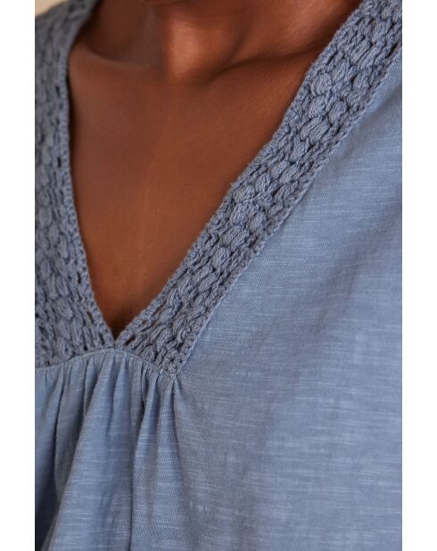 Camiseta azul Florie