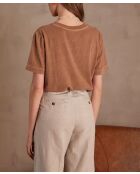 T-shirt Marcel caramel