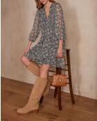 Lia R Imp marineblauwe jurk