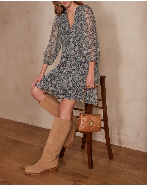 Lia R Imp marineblauwe jurk