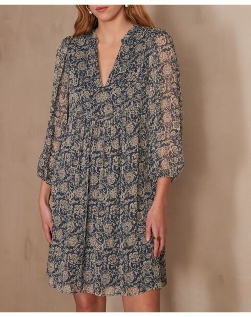 Lia R Imp marineblauwe jurk