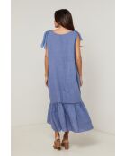 Robe Sohana 100% Lin indigo
