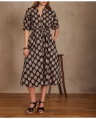 Cordelia R Imp schwarzes Kleid