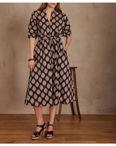 Cordelia R Imp schwarzes Kleid