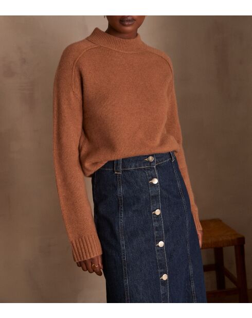 Maglione Charles alla cannella