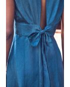 Lily R petrolfarbenes Kleid