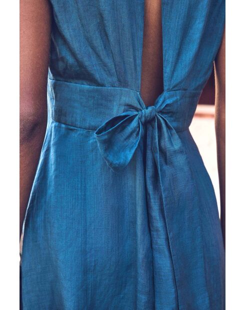 Lily R petrolfarbenes Kleid