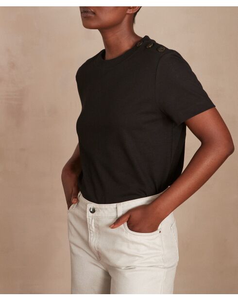 Damien zwart t-shirt