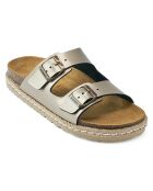 Pantoffeln Ana aus Bronze