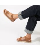 Sandali Inès marroni