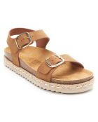 Sandali Inès marroni