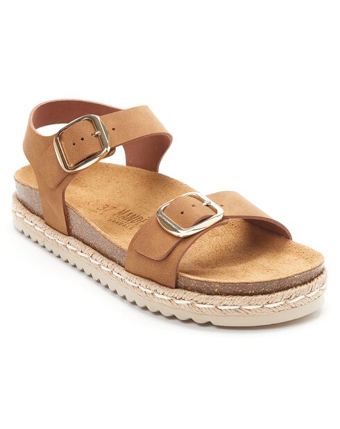 Sandali Inès marroni