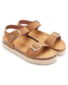 Sandali Inès marroni