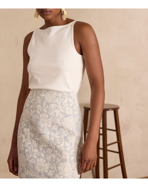 Camiseta Aquiles blanca