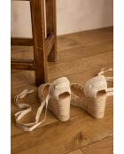 Goldene Sandalen Maria Espadrilles