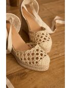 Goldene Sandalen Maria Espadrilles