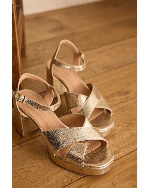 Goldene Sandalen Maddie