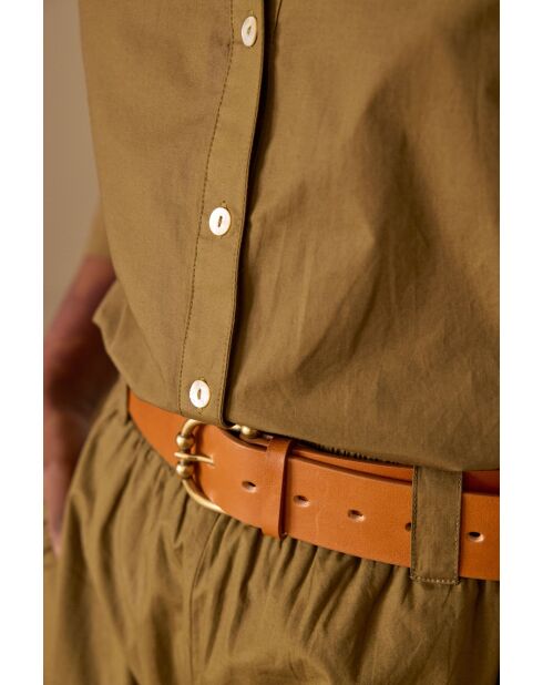 Ceinture Moyenne Valery camel clair