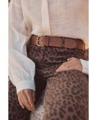 Ceinture Moyenne Valery camel clair
